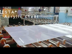 फ्लोरोसेंट प्रकाश व्यवस्था के लिए पारदर्शी एक्रिलिक डिफ्यूज़र शीट 10 मिमी एक्रिलिक पैनल