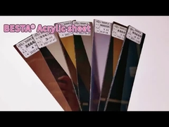 पीएमएमए कास्ट कलर्ड एक्रिलिक शीट्स एक्रिलिक एलईडी साइन बोर्ड 4ft X 8ft